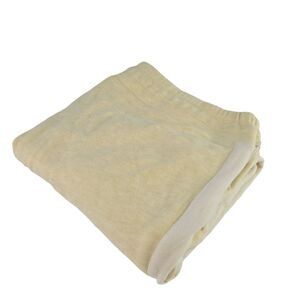 Calme 066722-2 Womens Large Yellow Drawstring Stretch‎ Comfort Lounge Jogger